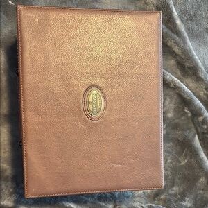 Fossil Brown Leather Watch Box